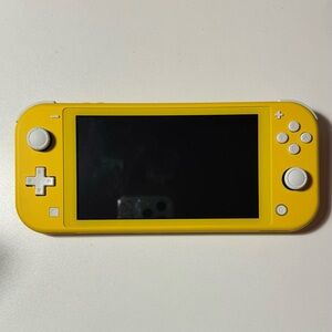 Yellow Nintendo Switch Lite